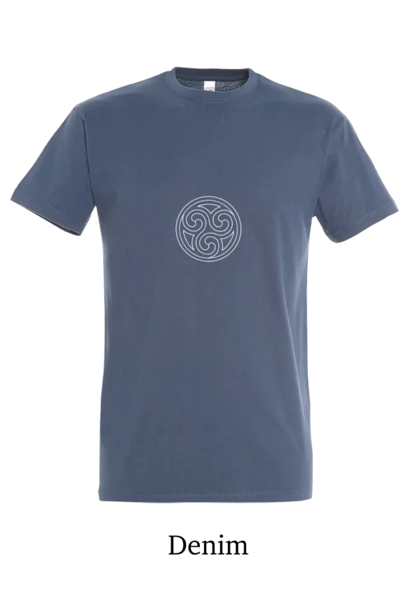 Tee-shirt coton bio, Le Triskèle