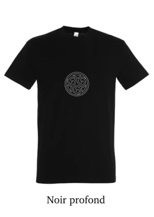 Tee-shirt coton bio, Le Triskèle