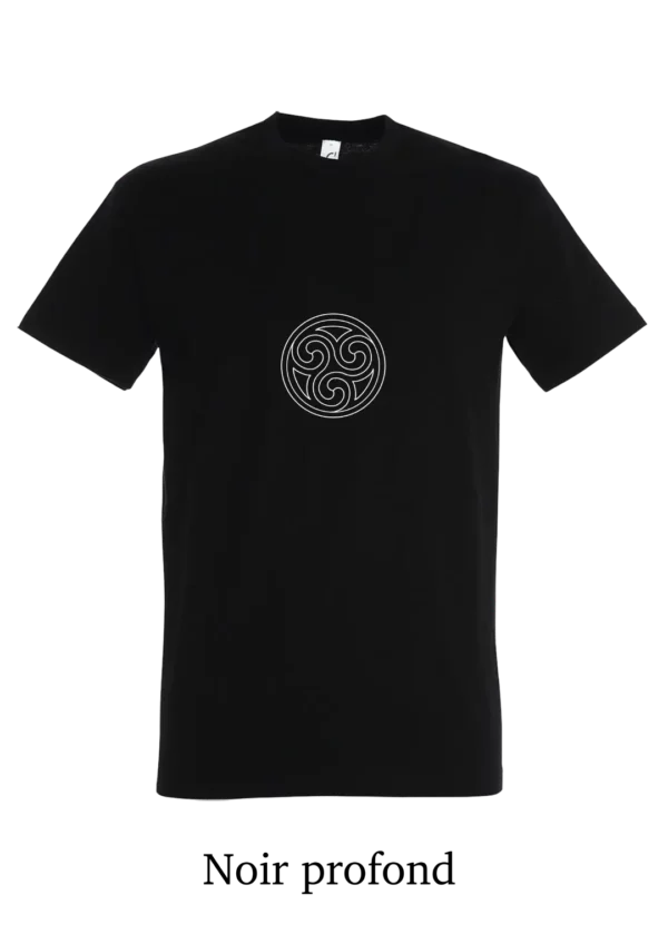 Tee-shirt coton bio, Le Triskèle