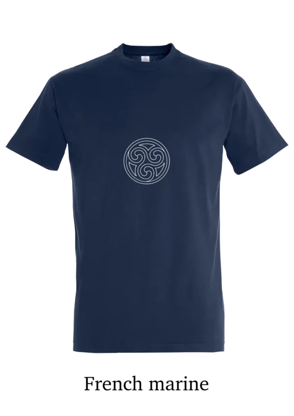 Tee-shirt coton bio, Le Triskèle
