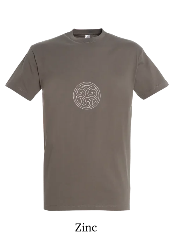 Tee-shirt coton bio, Le Triskèle