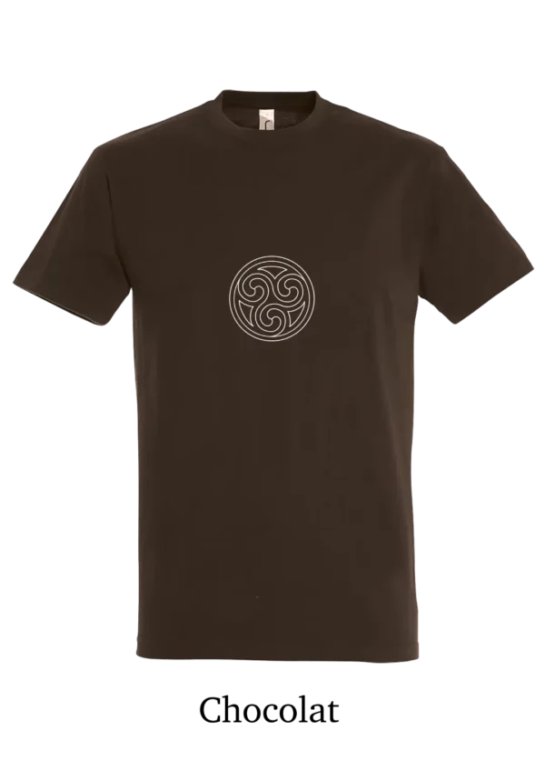 Tee-shirt coton bio, Le Triskèle