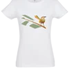 Tee-shirt coton bio, oiseau sur branche