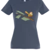 Tee-shirt coton bio, oiseau sur branche