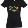 Tee-shirt coton bio, oiseau sur branche