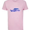 T-shirt Coton bio, voiture rétro futuriste
