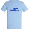 T-shirt Coton bio, voiture rétro futuriste