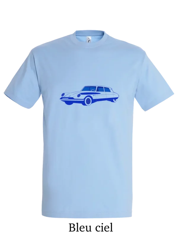 T-shirt Coton bio, voiture rétro futuriste