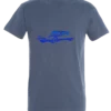 T-shirt Coton bio, voiture rétro futuriste