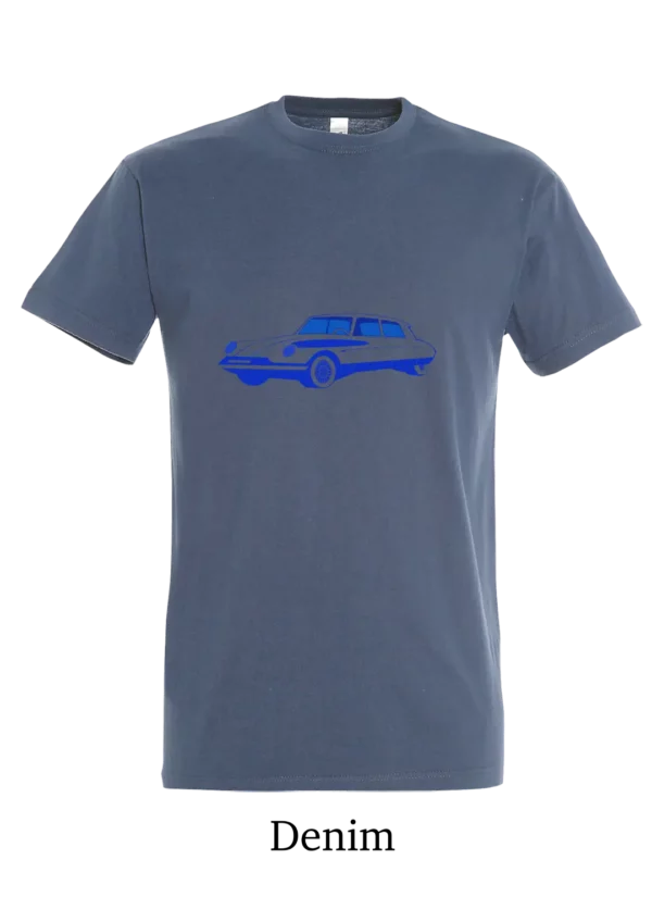 T-shirt Coton bio, voiture rétro futuriste