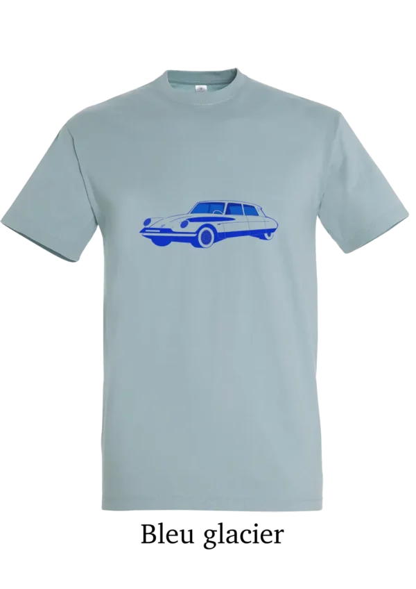 T-shirt Coton bio, voiture rétro futuriste