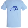 T-shirt coton bio, voiture vintage
