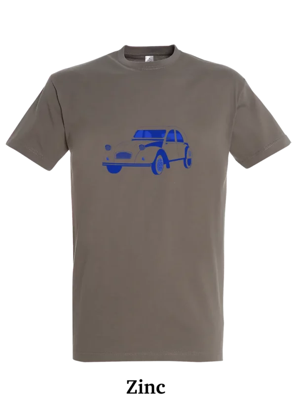 T-shirt coton bio, voiture vintage
