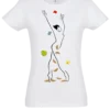 T-shirt coton bio, danseuse fleurie d'automne