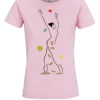 T-shirt coton bio, danseuse fleurie d'automne