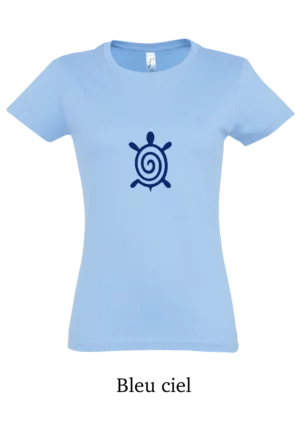 T-shirt coton bio, Tortue