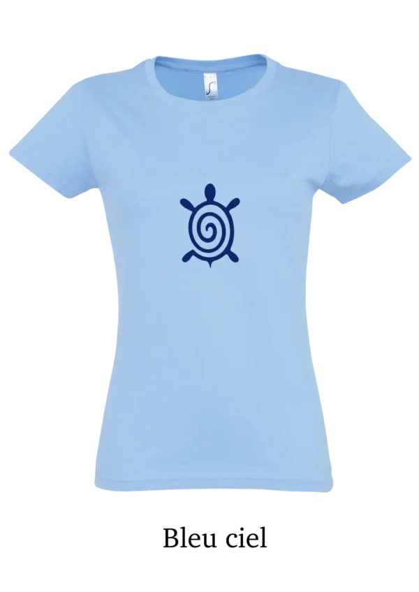 T-shirt coton bio, Tortue