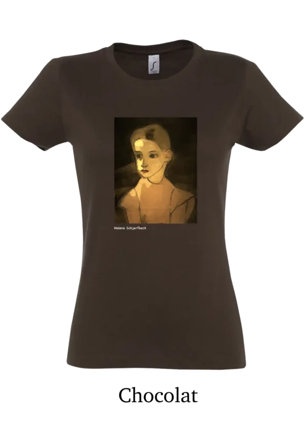 T-shirt coton bio- artiste  Helen Schjerfbeck