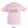 T-shirt coton bio, van sunset road