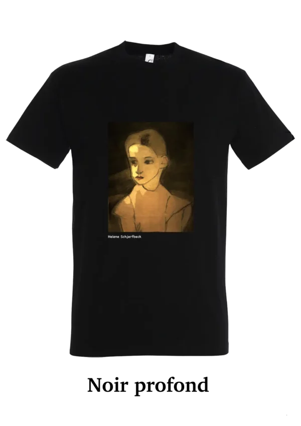 T-shirt coton bio artiste Helene Schjerfbeck