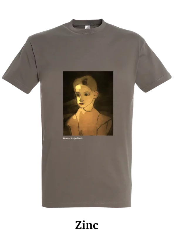 T-shirt coton bio artiste Helene Schjerfbeck