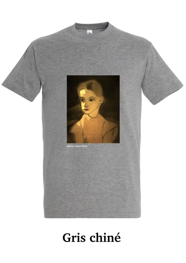 T-shirt coton bio artiste Helene Schjerfbeck