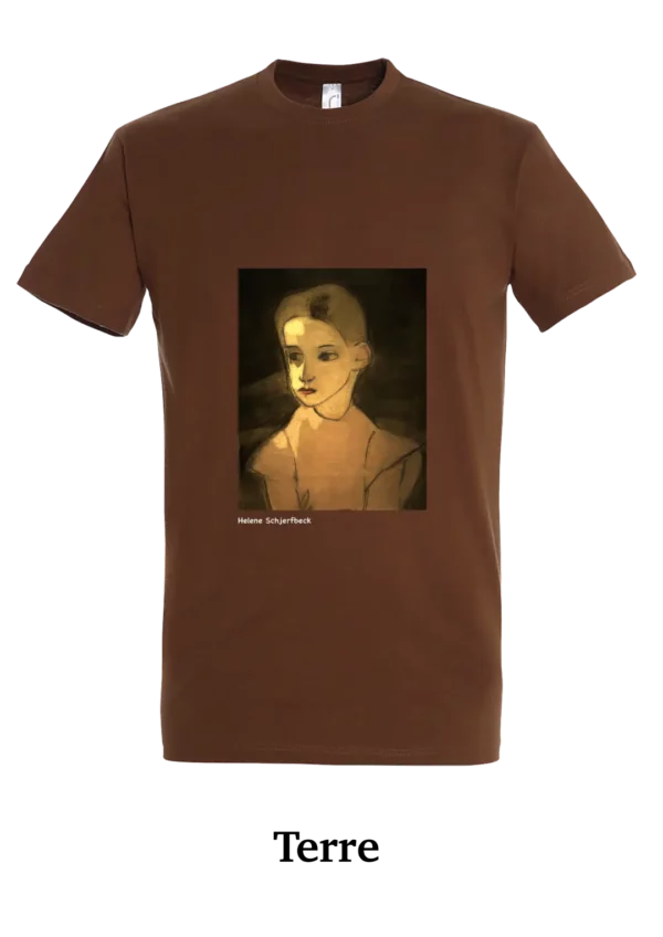 T-shirt coton bio artiste Helene Schjerfbeck