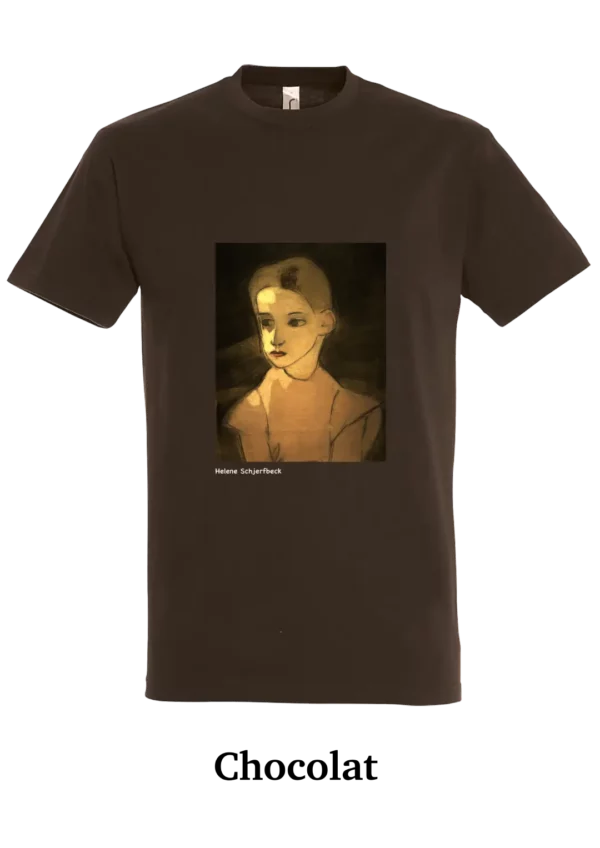 T-shirt coton bio artiste Helene Schjerfbeck